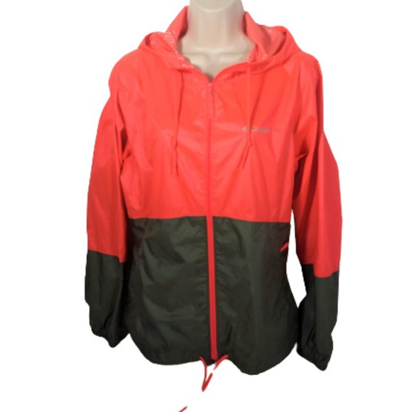 Columbia Lightweight Jacket Thermal Coil Women's Size Medium Pink and Gray - Picture 1 of 8